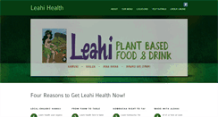 Desktop Screenshot of leahihealth.com